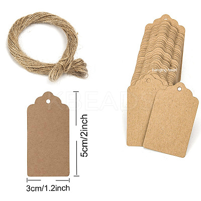 Kraft Paper Gift Tags SCRA-PW0004-176D-1