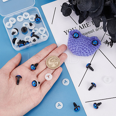 20 Sets Plastic Doll Eyes DIY-PH0010-85-1