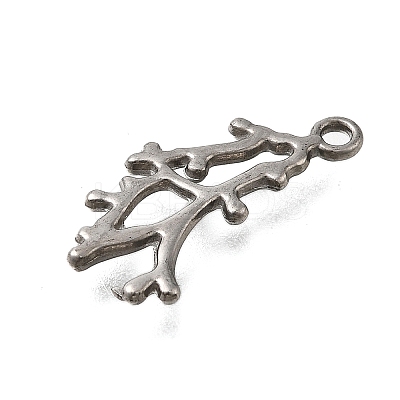 304 Stainless Steel Pendants STAS-C119-25P-1