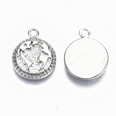 Non-Tarnish 304 Stainless Steel Pendants STAS-S116-017P-1