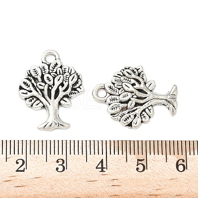 Tibetan Style Alloy Pendants FIND-L022-10AS-1