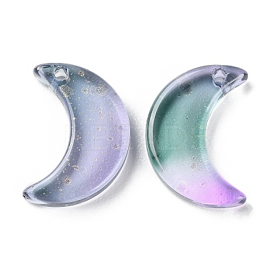 Transparent Baking Paint Glass Beads GLAA-D010-01-1
