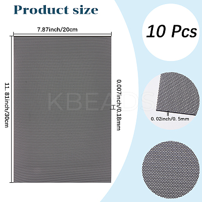 PVC Plastic Sheets with Hole AJEW-WH20006-262A-01-1