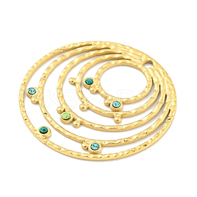 Real 18K Gold Plated PVD Vacuum Plating 304 Stainless Steel Pendants STAS-L278-033G-01-1