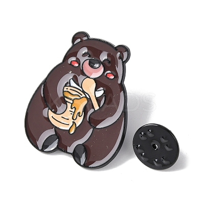 Animal Theme Enamel Pins JEWB-B032-01EB-03-1