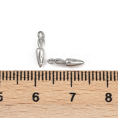 Vegetables 304 Stainless Steel Charms STAS-G356-06P-04-1