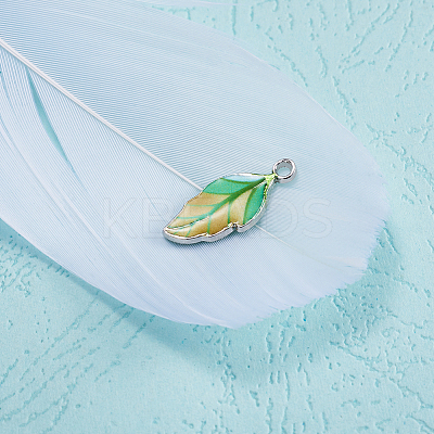 Alloy Enamel Pendants PALLOY-TAC0009-25P-D-1
