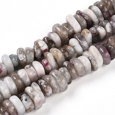Natural Plum Blossom Tourmaline Beads Strands G-T141-29-1