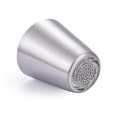 Non-Tarnish Vortex Stainless Steel Russian Piping Tips DIY-D036-07P-1