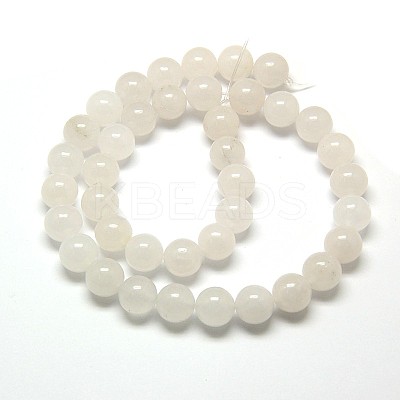 Natural Malaysia Jade Bead Strands G-M101-10mm-09-1