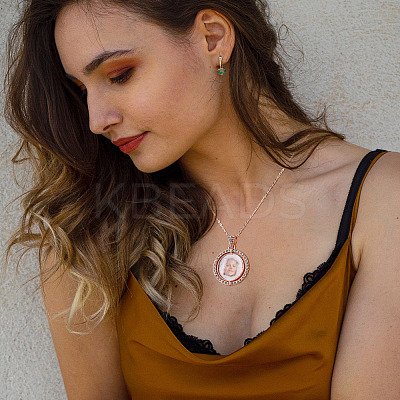 DIY Pendant Necklace Making Finding Kits DIY-FW0001-29-1