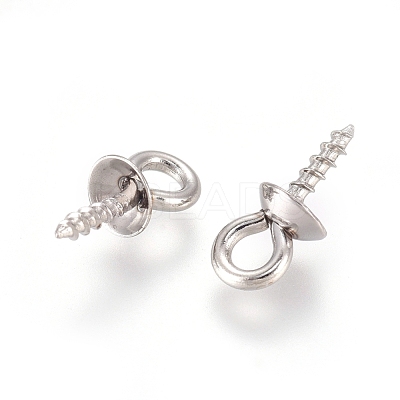 201 Stainless Steel Peg Bails Pendants STAS-TAC0002-30A-P-1