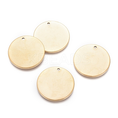 Ion Plating(IP) 304 Stainless Steel Pendants EJEW-L238-01A-G-1