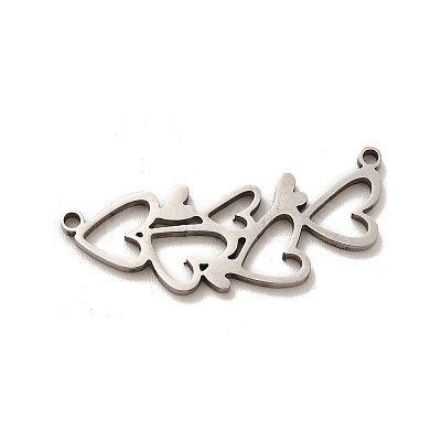 Non-Tarnish 201 Stainless Steel Pendants STAS-B037-03P-1