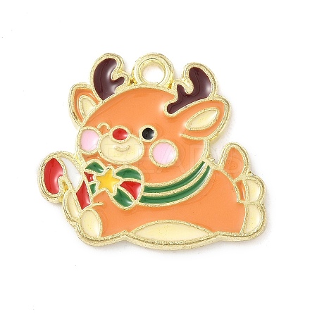 Alloy Enamel Pendants LS-ENAM-C033-01C-G-1