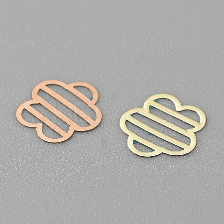 Brass Cabochons MRMJ-WH0003-11H-G-1