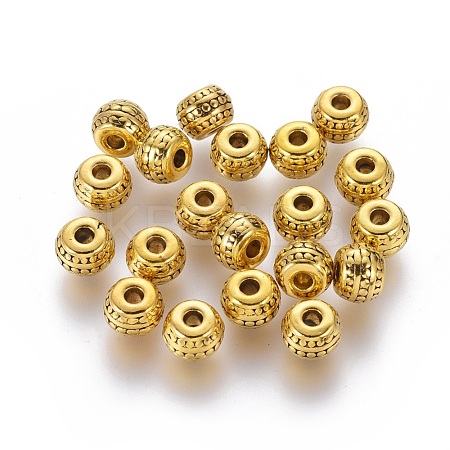 Tibetan Style Alloy Spacer Beads GLF0883Y-NF-1