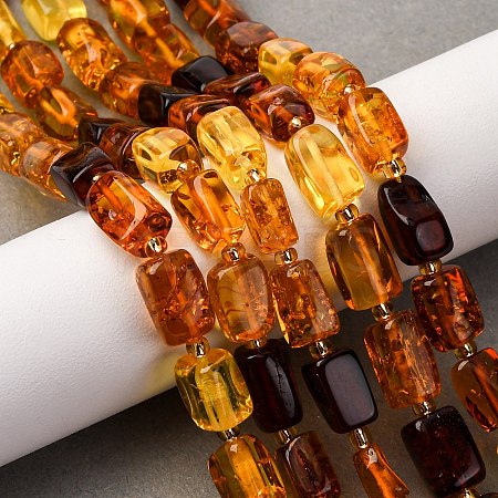 Gradient Color Natural Amber Beads Strands G-F803-D01-02-1