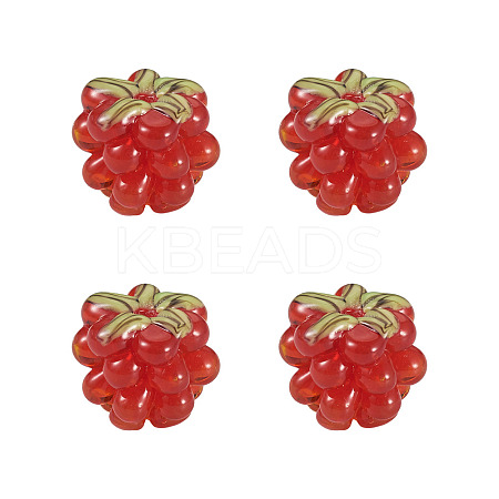 4Pcs Handmade Lampwork Beads LAMP-TA0002-24G-1