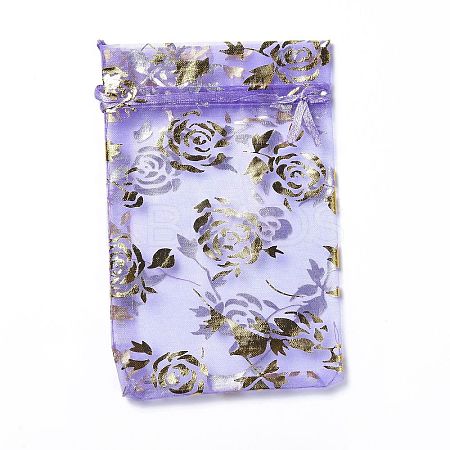 Organza Drawstring Jewelry Pouches LS-OP-I001-C02-1