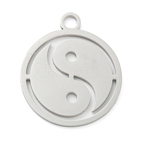 Non-Tarnish 304 Stainless Steel Pendants STAS-B056-26P-07-1