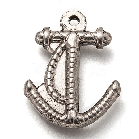 Tarnish Resistant 304 Stainless Steel Pendants STAS-H123-20P-1