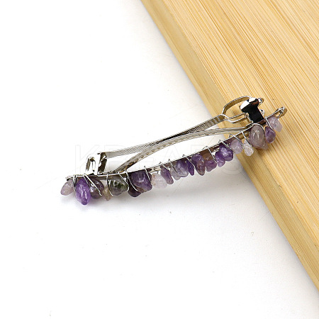 Alloy Hair Barrettes PW-WGE06D5-02-1