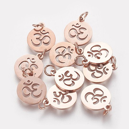 304 Stainless Steel Charms LS-STAS-Q201-T446R-1