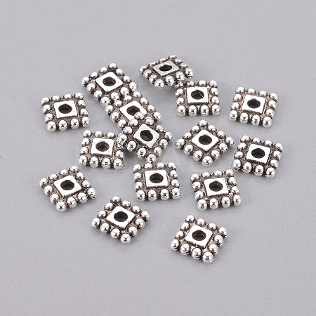 Tibetan Style Alloy Spacer Beads LS-TIBEB-P002-02AS-NR-1