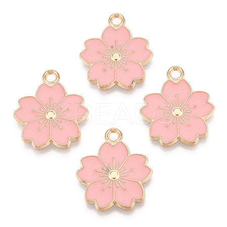 Alloy Enamel Pendants ENAM-S121-115J-1