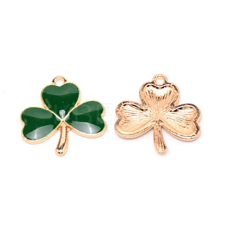 Alloy Enamel Pendants PALLOY-SZC0004-03LG-1