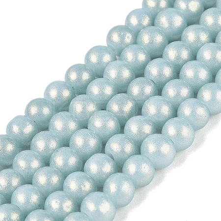 Baking Paint Glass Pearl Beads Strands DGLA-ZX001-05B-14-1