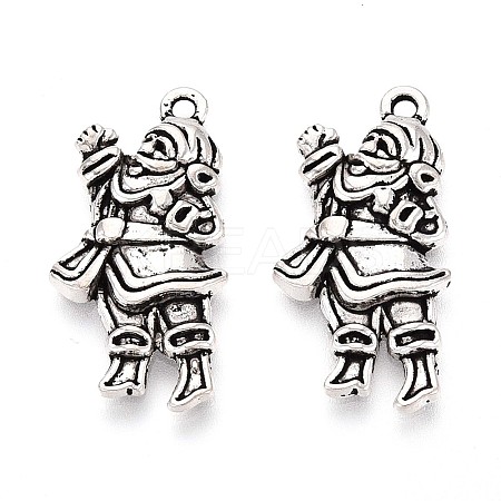 Tibetan Style Alloy Pendants TIBEP-T053-04AS-1