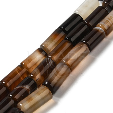 Natural Agate Beads Strands G-H295-E01-07-1