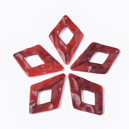 Acrylic Big Pendants LS-X-OACR-T021-008E-1