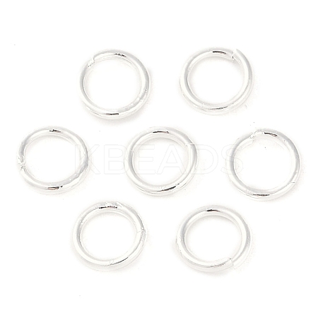 Brass Open Jump Rings KK-N254-45C-S-1