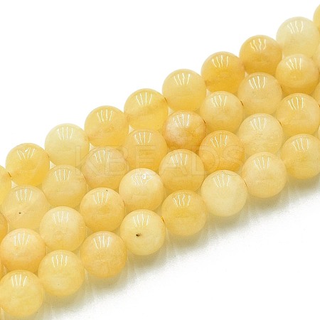 Natural Quartz Beads Strands G-N355-8mm-06-1