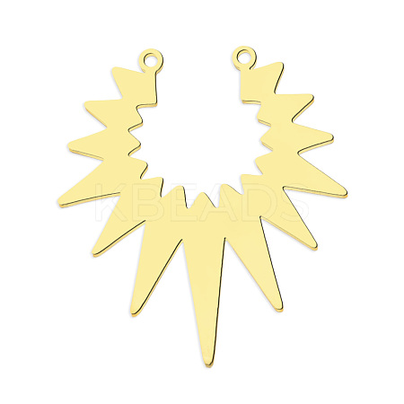 PVD Vacuum Plating 201 Stainless Steel Pendant Links STAS-S105-LA766-2-1