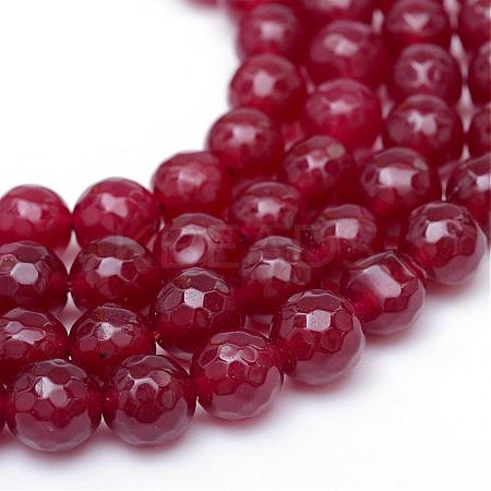 Natural White Jade Bead Strands G-R346-10mm-02-1