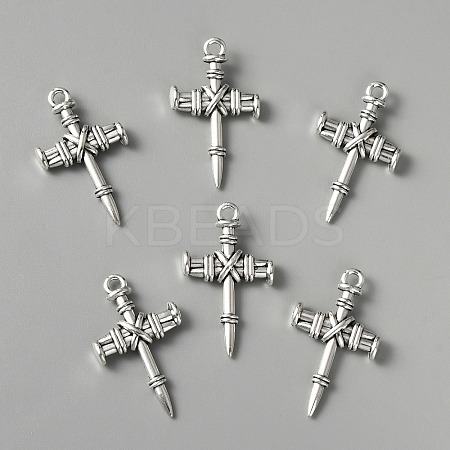 Tibetan Style Alloy Pendants FIND-WH0417-29-1