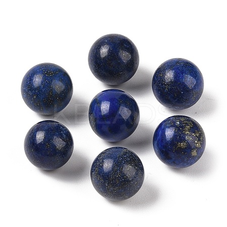 Natural Lapis Lazuli No Hole Sphere Beads G-K353-04C-10-1