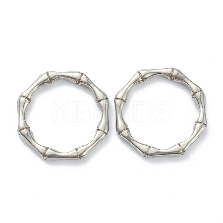 Non-Tarnish 304 Stainless Steel Linking Rings LS-STAS-P279-01B-P-1
