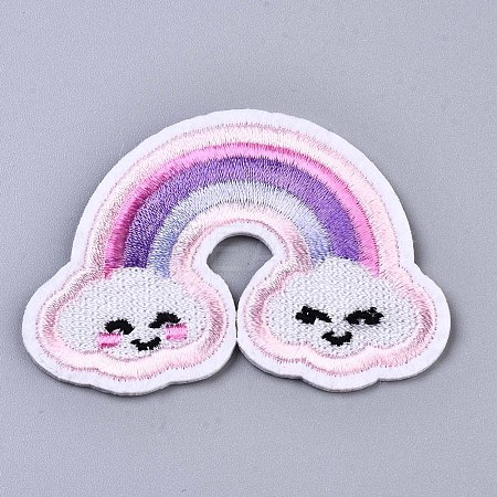 Rainbow Appliques DIY-S041-033-1