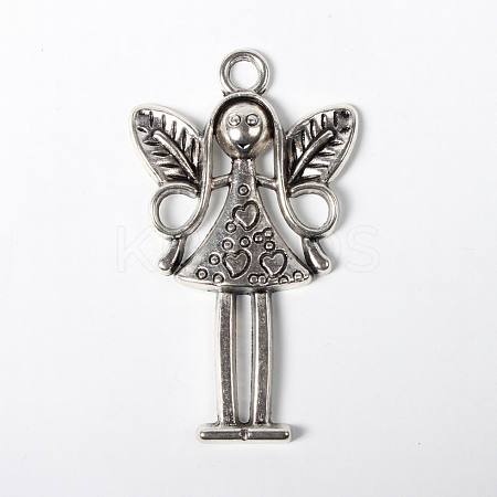Tibetan Style Alloy Pendants X-LF1725Y-1