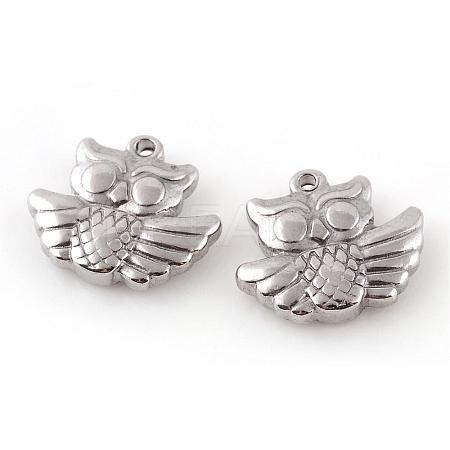 Tarnish Resistant 201 Stainless Steel Pendants STAS-Q195-149-1