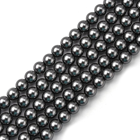 Eco-Friendly Glass Pearl Beads HY-J002-8mm-HX088-1