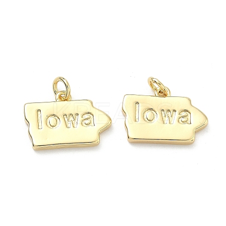 Brass Pendants KK-D229-22L-G-1