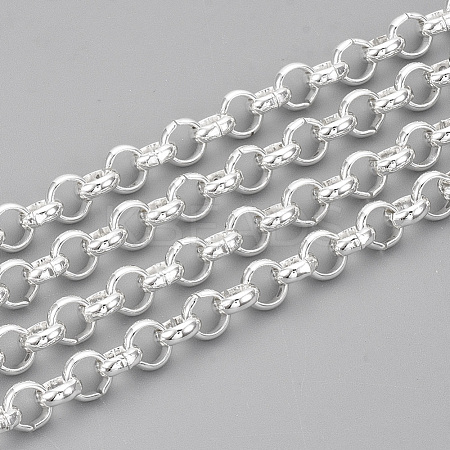 3.28 Feet 304 Stainless Steel Rolo Chains X-CHS-T002-04F-1