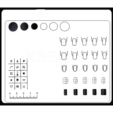 Silicone Nail Art Mat MRMJ-G001-66-1