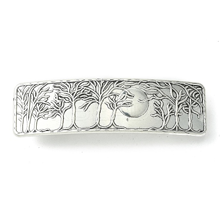 Alloy Hair Barrettes OHAR-C010-04AS-1
